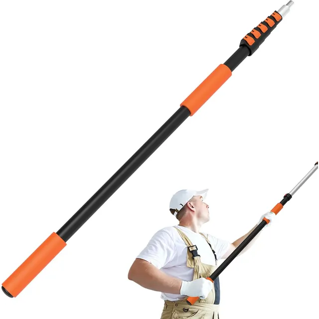 SISUPASSIE Telescoping Extension Pole – 24 ft pole