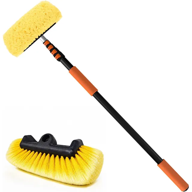 SISUPASSIE Telescopic Car Wash Brush – 3.6 m pole