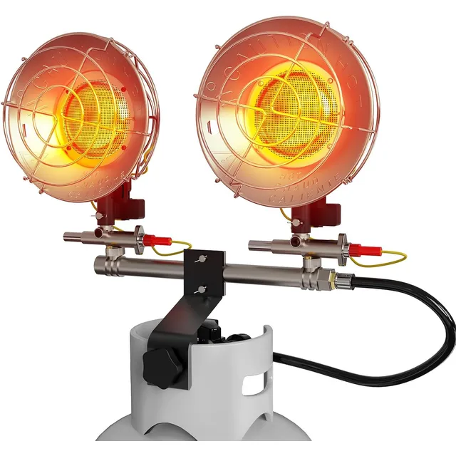 SISUPASSIE Tank-Top Propane Heater – 30,000 BTU
